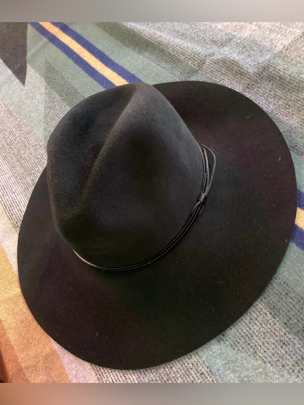 Pendleton Women’s 100% Wool “Marni” Fedora - Dark Brown - Size S/M - 7-1/8.